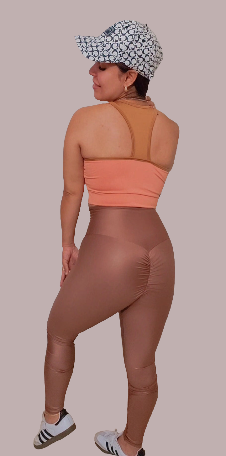 Legging fruncido