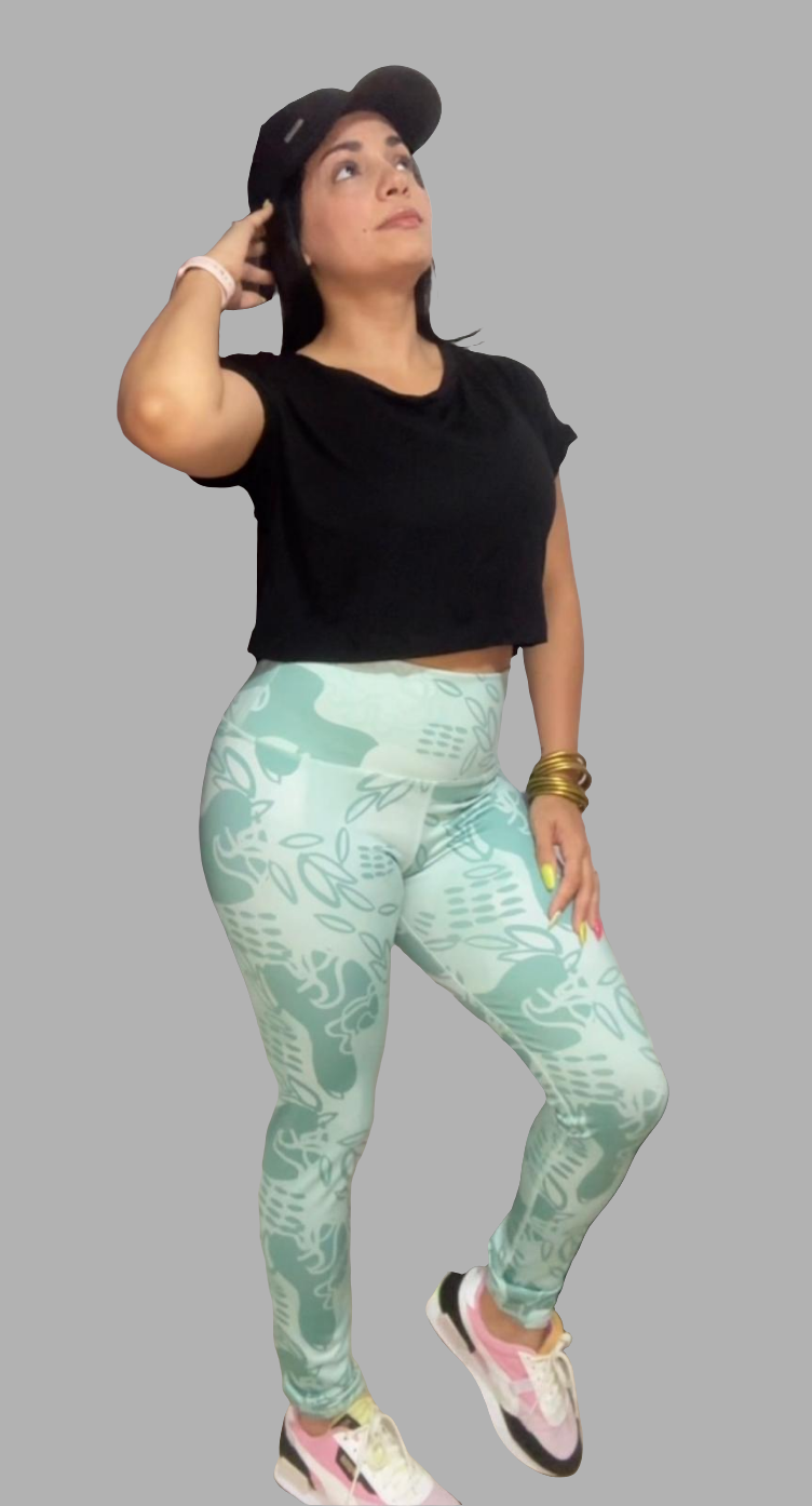 Leggings de estampado.
