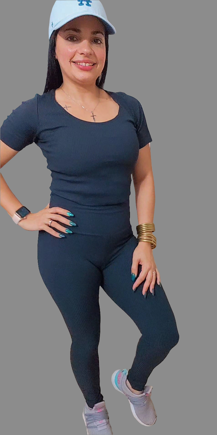 Set de legging con camiseta Croptop