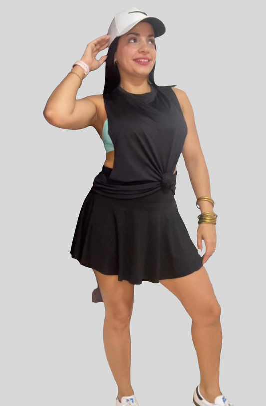 Camiseta esqueleto larga