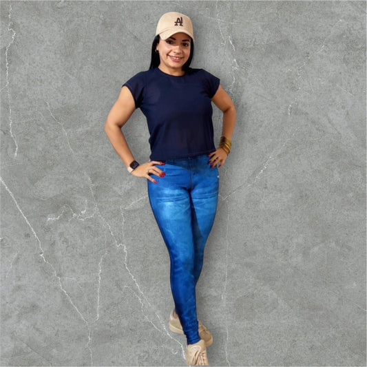 Blue Jegging